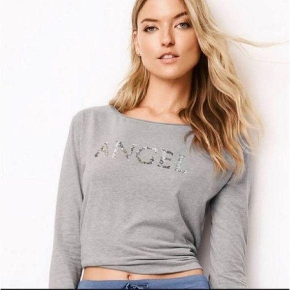 Victoria's Secret Long Sleeve Lounge Wear Tee